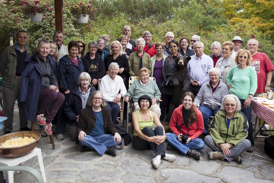 MCC Group Shot - October 5, 2013 - Austin, Quebec, in the Eastern Townships, at Kay Mason's property